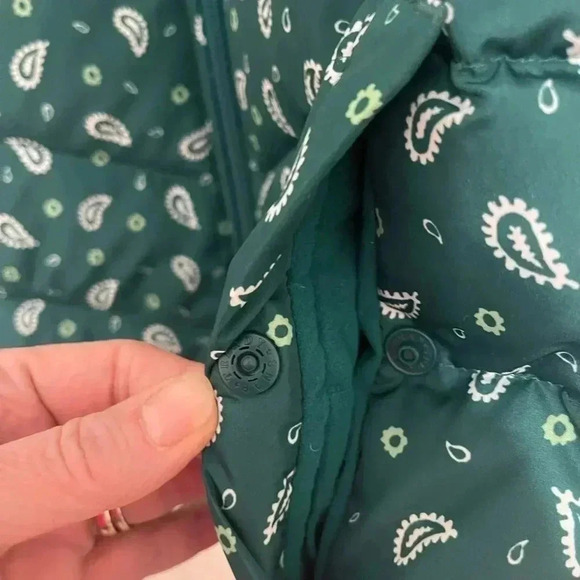 Women’s Lands’ End VEST Green Size Large 14/16 - Picture 4 of 9